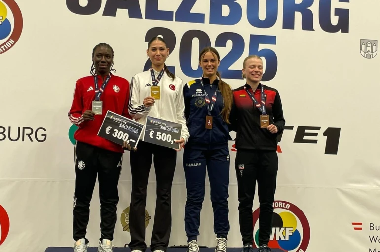 Büyükşehrin sporcusu Avrupa’dan şampiyon döndü 