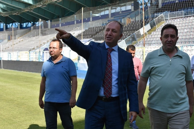 Çakmur’dan stadyum açıklaması