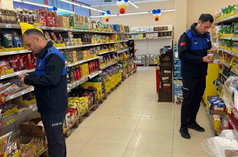 Çameli Belediyesinden Ramazan öncesi marketlere sıkı denetim
