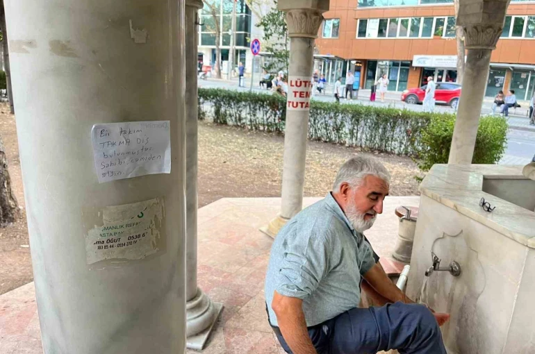 Camide unutulan dişlerin sahibi her yerde aranıyor 