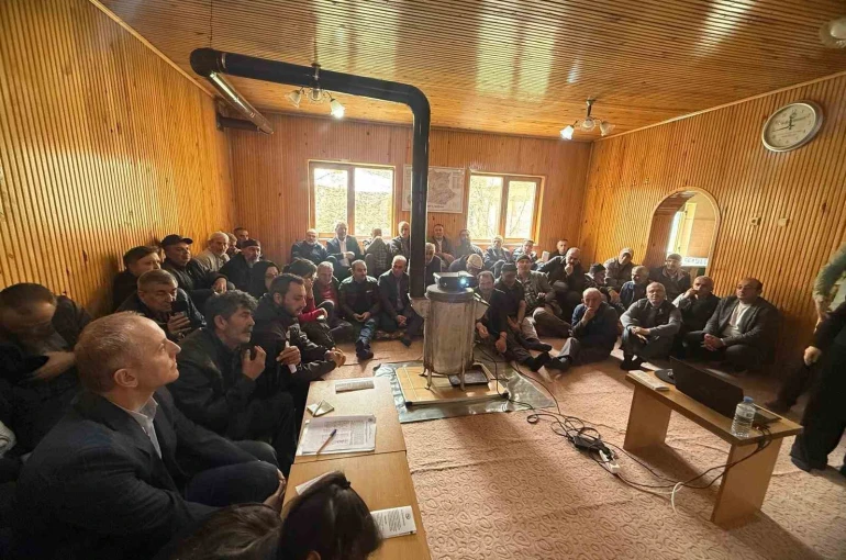 Çamlıkoz ve Bayraktar’daki HES projesi için halkın görüşleri alındı 