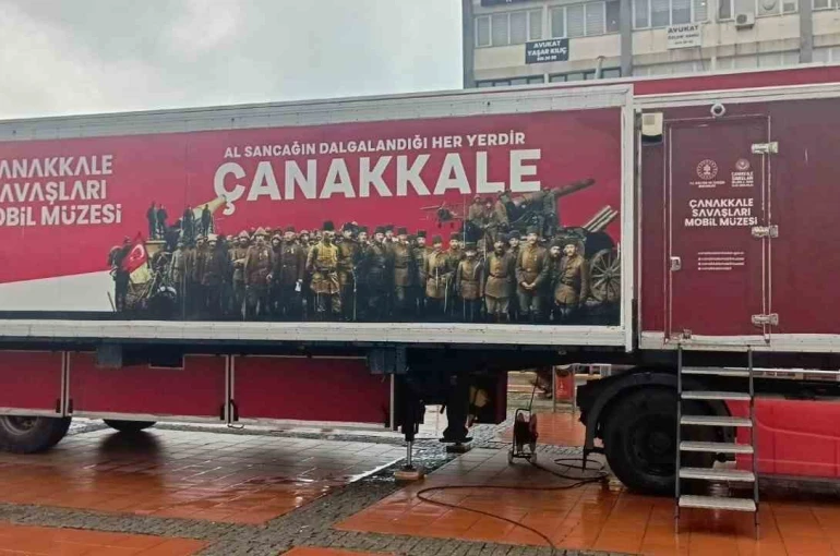 Çanakkale Savaşları Mobil Müzesi Aliağa’da 