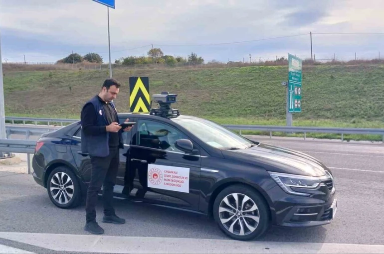 Çanakkale’de egzoz denetimi 