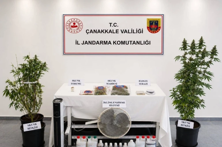 Çanakkale’de jandarmadan uyuşturucu operasyonu: 68 gözaltı