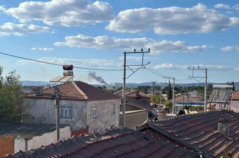Çanakkale’de orman yangını çıktı 