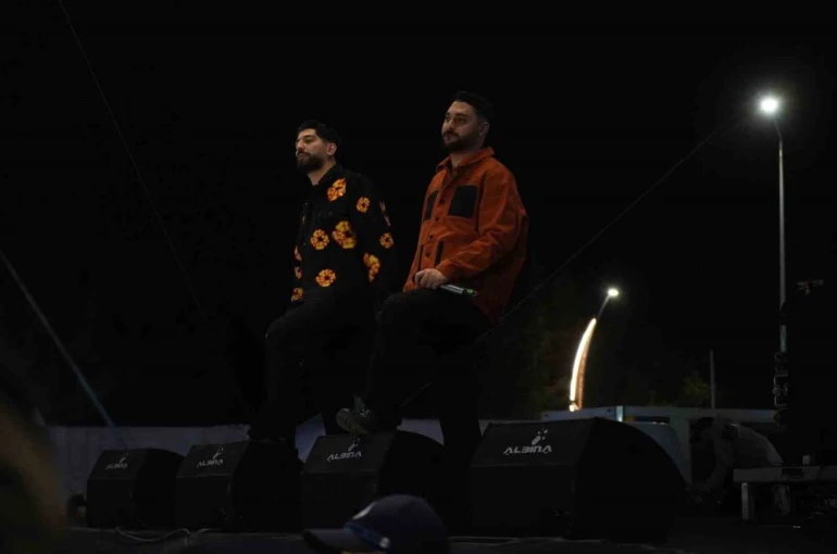 Canbay & Wolker, Niğde Gastronomi Festivali’nde sahne aldı 