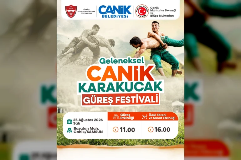 Canik Karakucak Güreş Festivali başlıyor