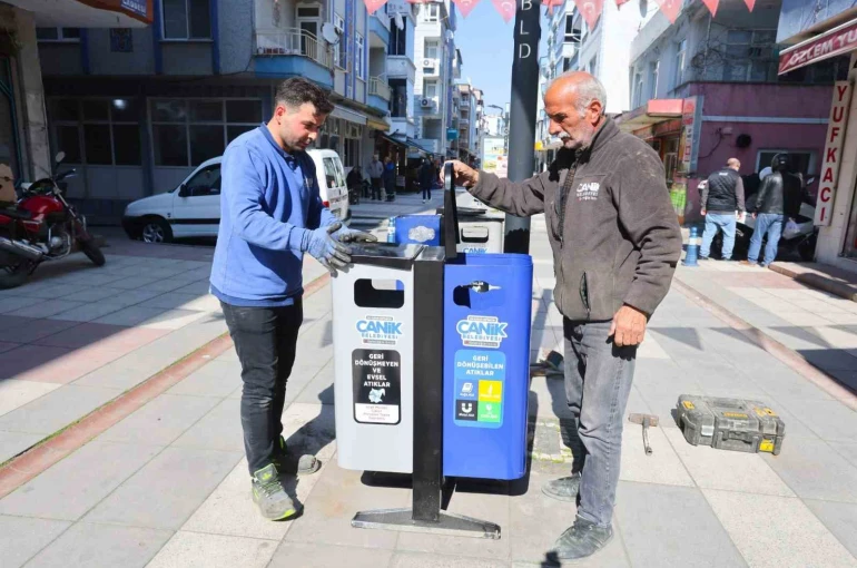 Canik’e yeni atık noktaları 
