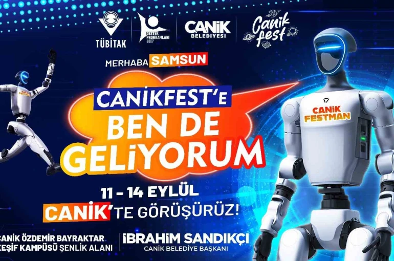 CANİKFEST Yapay Zeka Yolculuğu’nda insansı robot "CANİKFESTMEN" görücüye çıkacak 