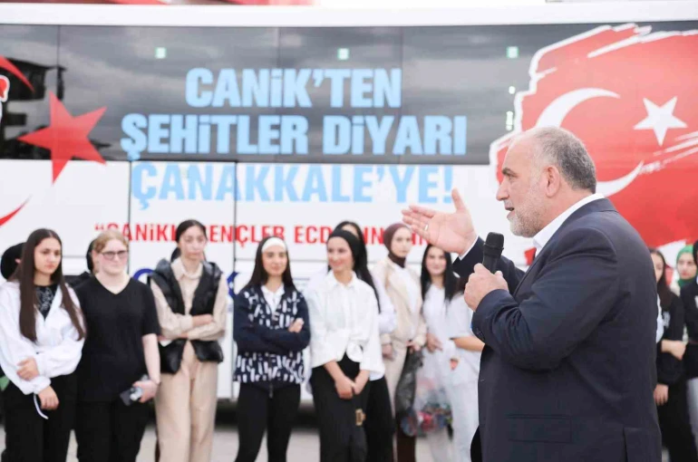 Canikli öğrenciler için anlamlı Çanakkale’de gezisi 