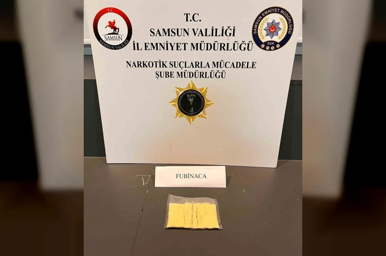 Canik’te sentetik uyuşturucu ele geçirildi 