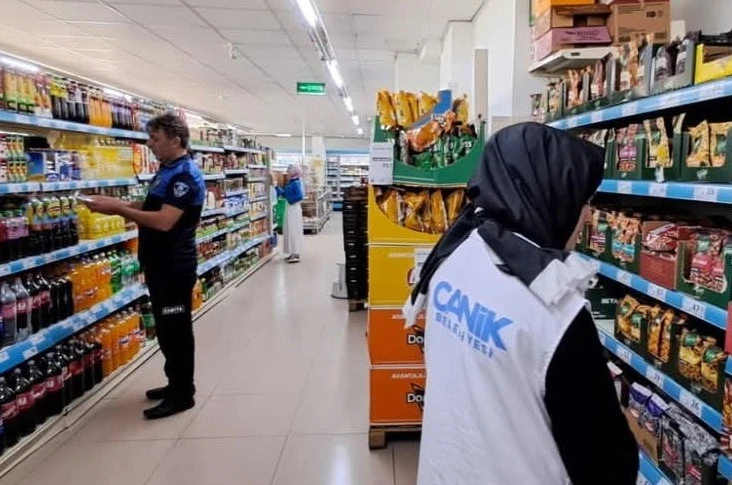 Canik’te zabıtadan fiyat ve hijyen denetimi