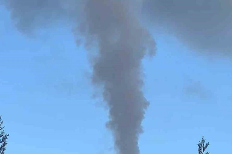 Cargill Bursa’dan çıkan dumanlar gökyüzünü griye boyadı 