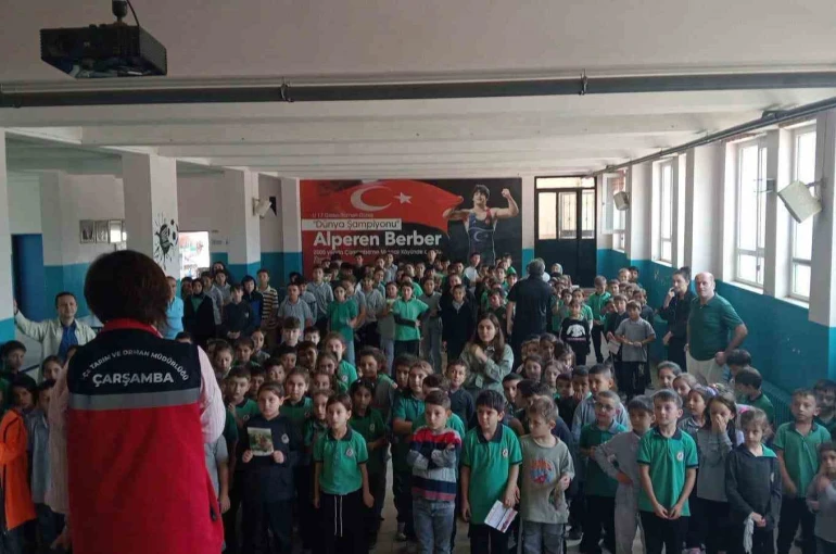 Çarşamba’da tarımda koruma ve mücadele çalışmaları 