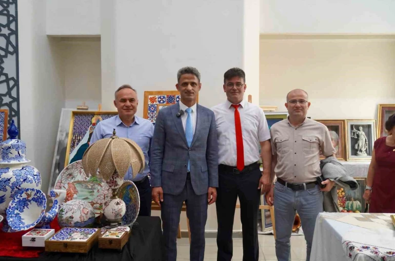 Çaycuma’da Hayat Boyu Öğrenme Haftası sergisi açıldı