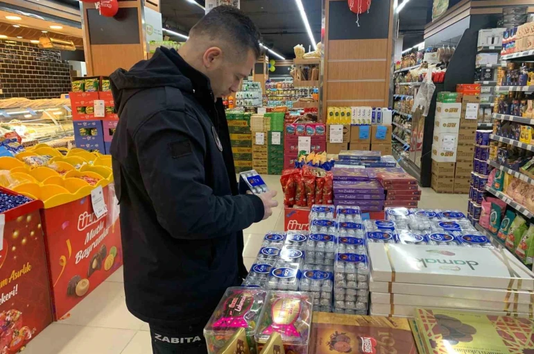 Çayırova’da bayram öncesi market ve tatlıcılara sıkı denetim 
