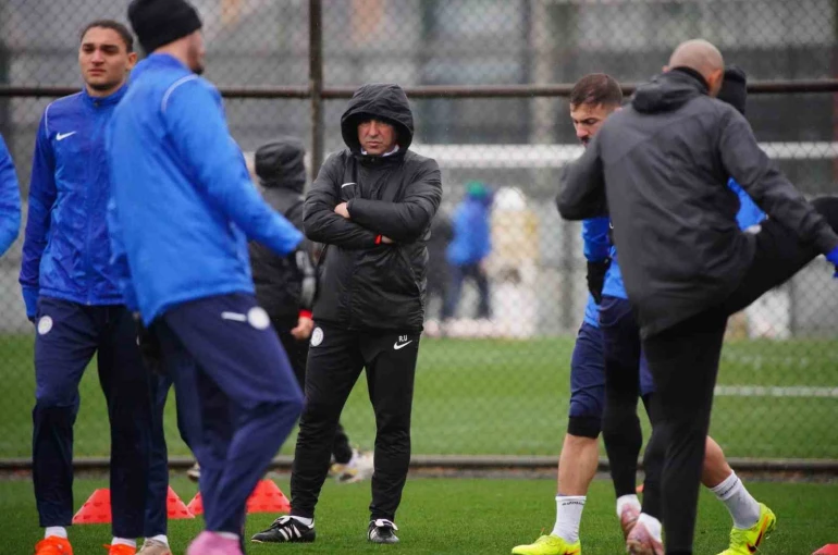 Çaykur Rizespor, Kasımpaşa maçı hazırlıkları sürdürdü 