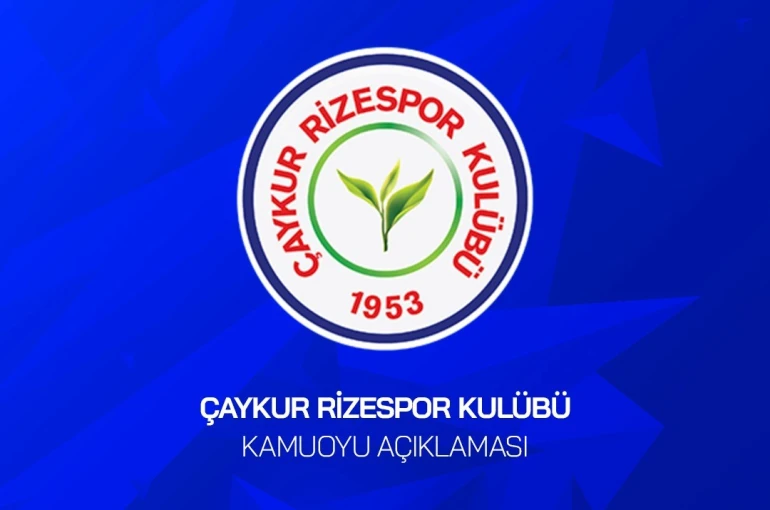 Çaykur Rizespor’dan kırmızı kart ve iptal edilen gol tepkisi 