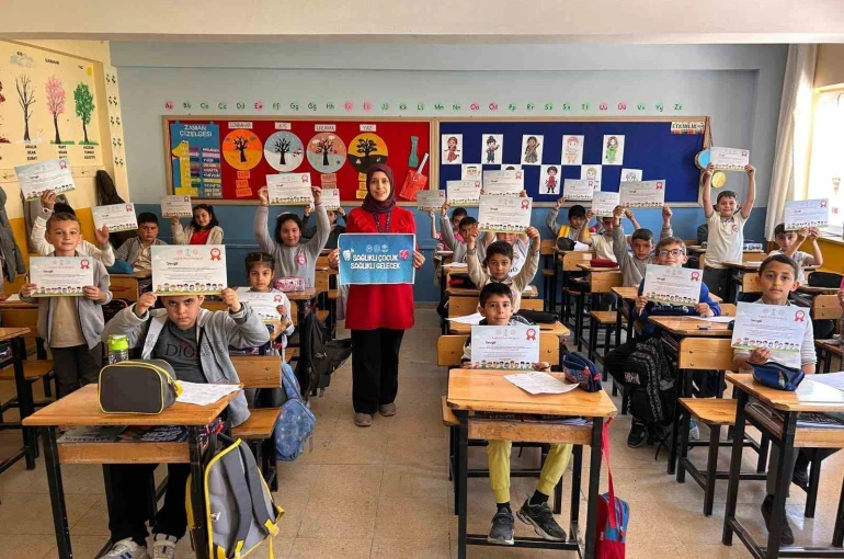Çemişgezek’te öğrencilere yönelik sağlık farkındalık etkinliği 