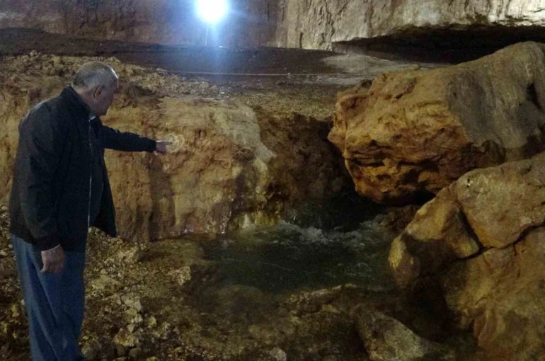 Cennet Obruğu’ndan 13 yıl sonra su çıktı