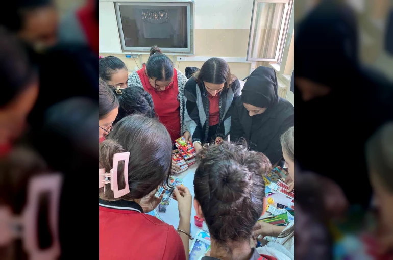 Çermik’te öğrenciler arasında dayanışma 