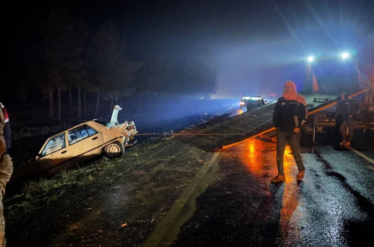 Ceylanpınar’da otomobiller çarpıştı: 2 yaralı 