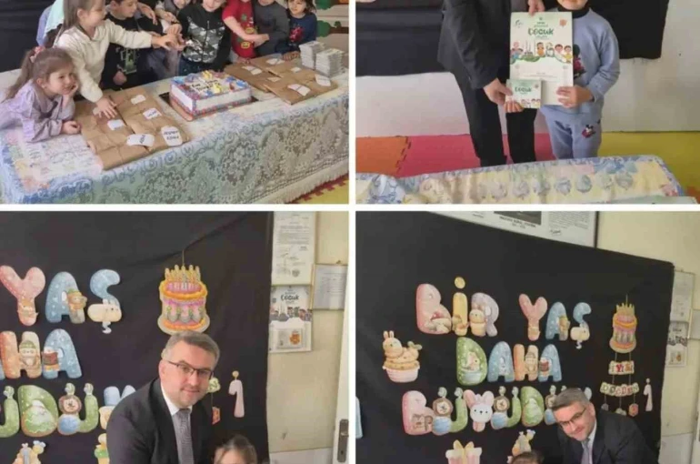 Çifteler’de miniklerin "Bir Yaş Daha Büyüdüm" heyecanı 