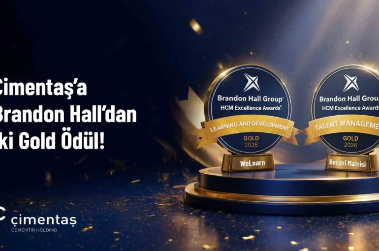 Çimentaş’a Brandon Hall’dan iki gold ödül