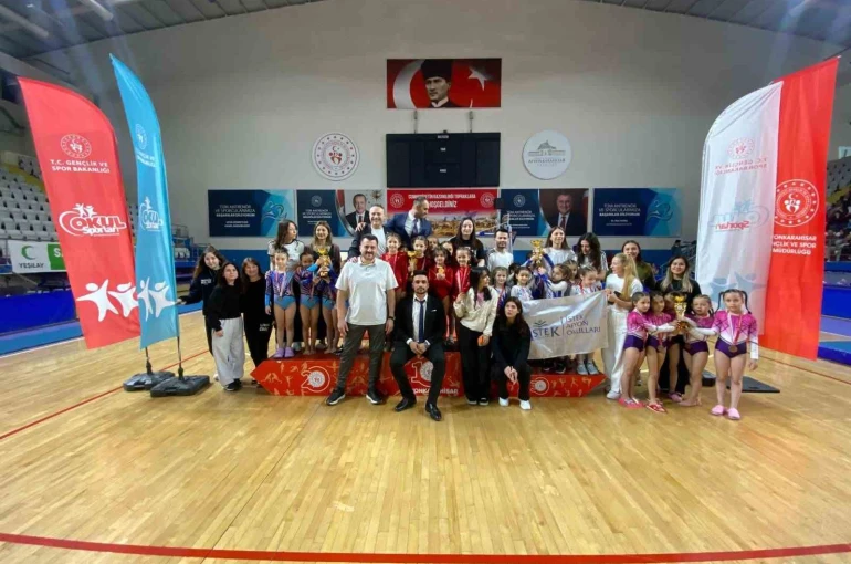 Cimnastik müsabakaları tamamlandı 