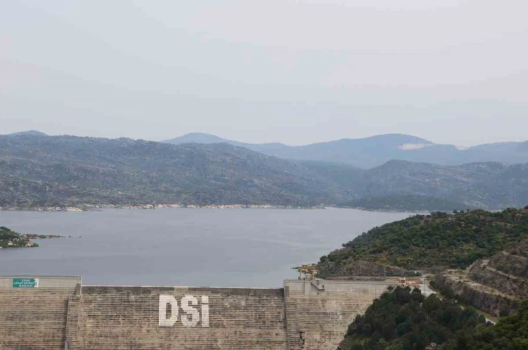 Çine Adnan Menderes Barajı eski günlerine geri döndü 