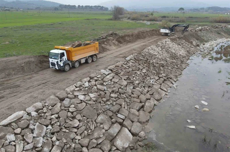 Çine Sulaması inşaatında çalışmalar sürüyor