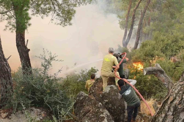 Çine yangınına müdahale ikinci günde sürüyor