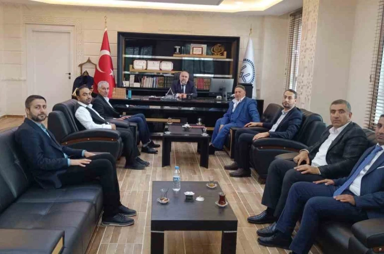 Cizre Müftülüğü yeni binasında ilk toplantısını gerçekleştirdi 