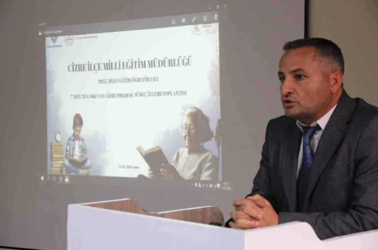 Cizre’de 7’den 70’e Okuyan Cizre Projesi süreç izleme ve değerlendirme toplantısı 