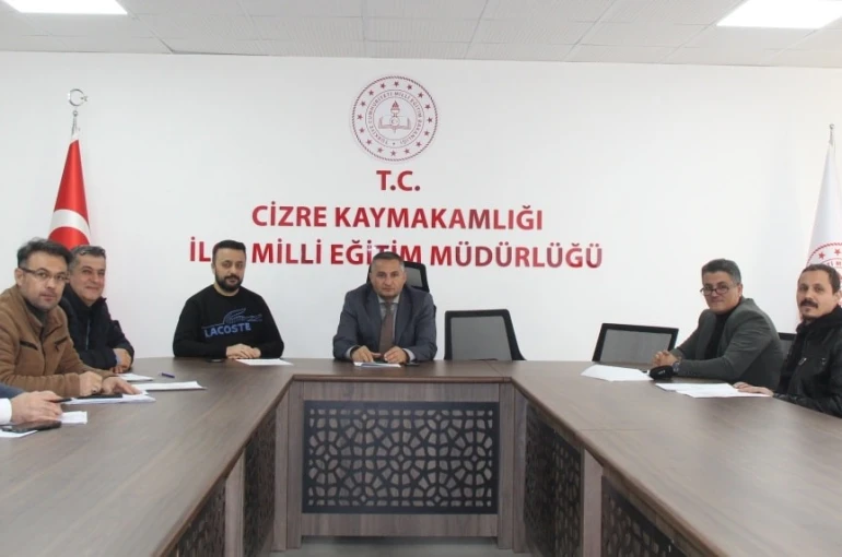 Cizre’de açıköğretim sınavları öncesi koordinasyon toplantısı 