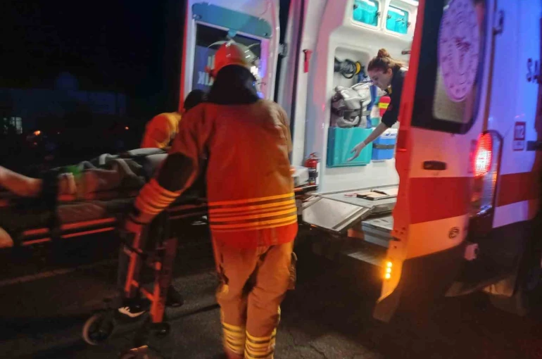 Cizre’de otomobil şarampole yuvarlandı: 4 yaralı 