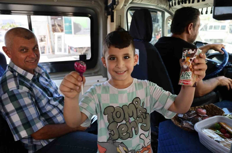 Çocuk dostu dolmuş 