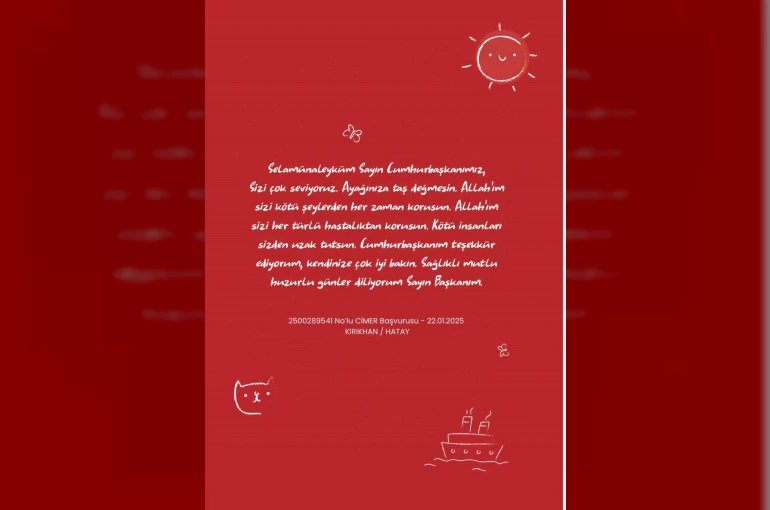 Çocuklar Türkiye’nin dört bir yanından CİMER’e yazdı 