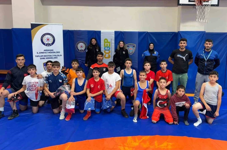 ÇOGEP Projesi kapsamında "Güreş Kursu" açıldı 