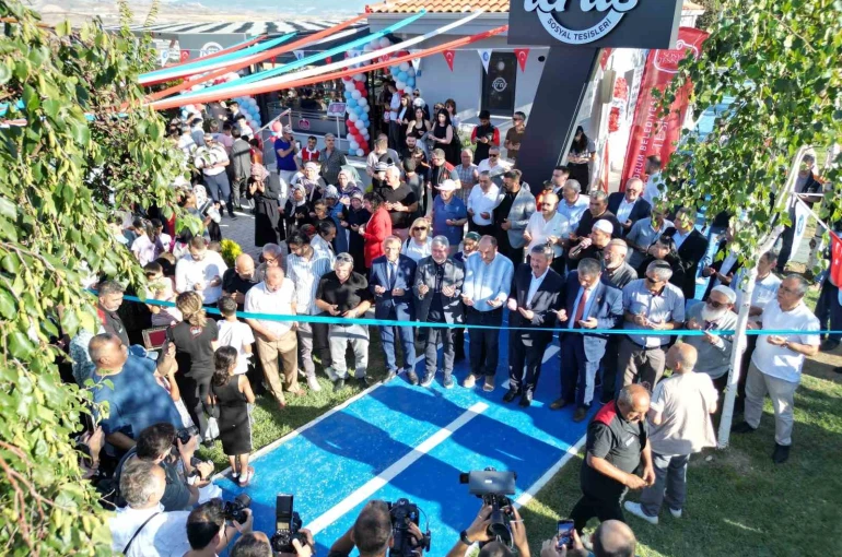 Çorum Belediyesi’nin 17’nci sosyal tesisi hizmete açıldı