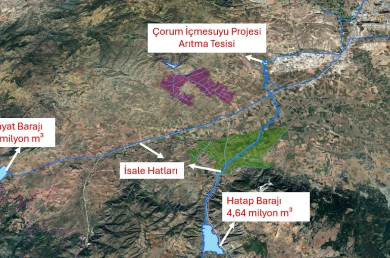 Çorum’da içme suyu için önemli bir proje daha hayata geçiriliyor 