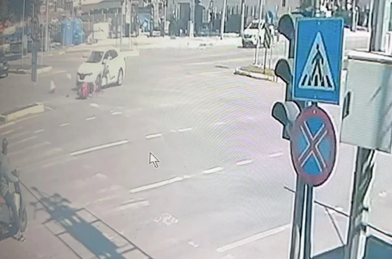 Çorum’da otomobille motosiklet çarpıştı: 1 yaralı