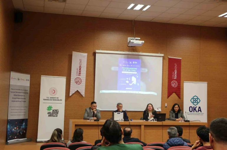 Çorum’da "Pazarın Anahtarı, Ar-Ge’nin Temeli: Fikri ve Sınai Mülkiyet Stratejileri" paneli
