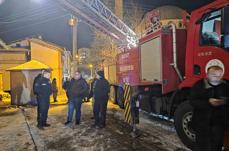 Çorum’da sobadan çıkan yangın ölüme neden oldu 