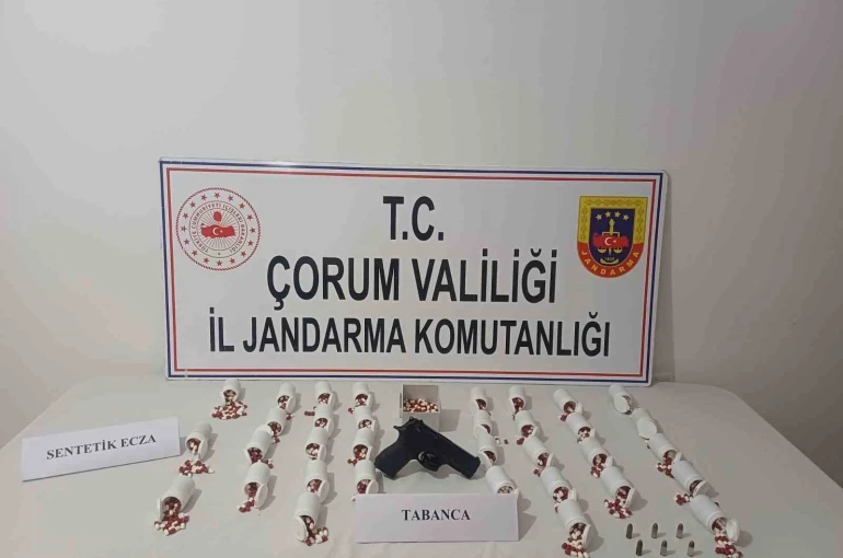 Çorum’da uyuşturucu operasyonu: 3 tutuklama