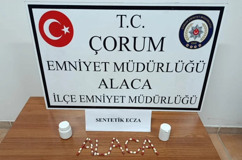 Çorum’da uyuşturucu opersyonu: 3 gözaltı 
