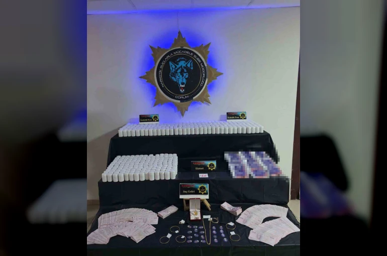 Çorum’da uyuşturucu satıcılarına darbe: 12 tutuklama 