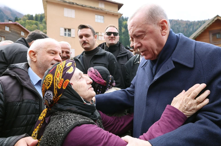 Cumhurbaşkanı Erdoğan Ayder Yaylası'nda