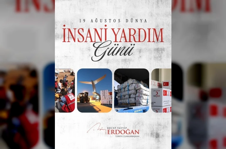 Cumhurbaşkanı Erdoğan: "Dünyanın milli gelirine oranla en fazla insani yardımda bulunan ülkesi konumunda bulunmayı sürdürüyoruz"