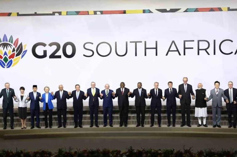 Cumhurbaşkanı Erdoğan, G20 Aile Fotoğrafına Katıldı 